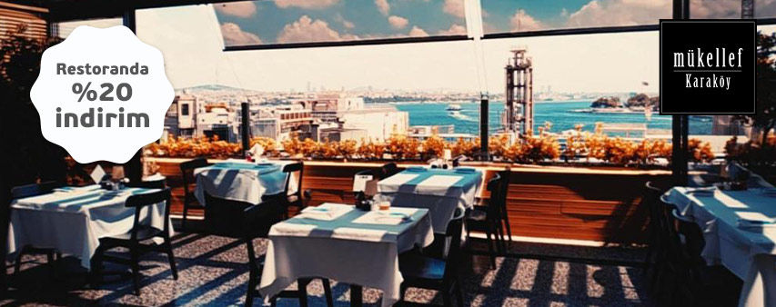 Maximiles Black’inize Özel Mükellef Karaköy Restoran'da İndirim Ayrıcalığı!