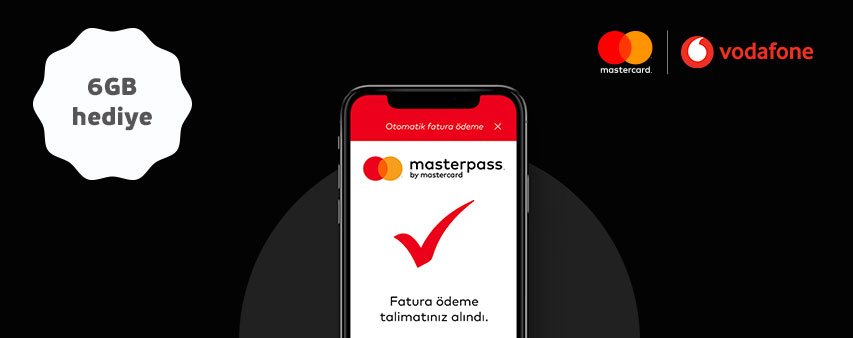 Mastercard Sahiplerine Özel Vodafone GB Hediye Kampanyası
