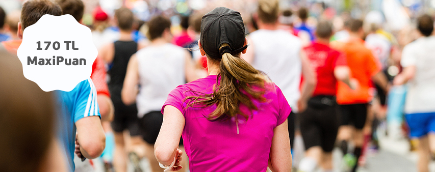 Türkiye İş Bankası 20. İstanbul Yarı Maratonu’na Kaydolun, 170 TL MaxiPuan Kazanın!