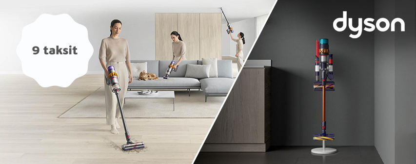 Dyson.com.tr'de 9 Taksit Fırsatı!