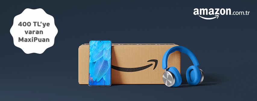 Amazon.com.tr'de 400 TL'ye Varan MaxiPuan Fırsatı!