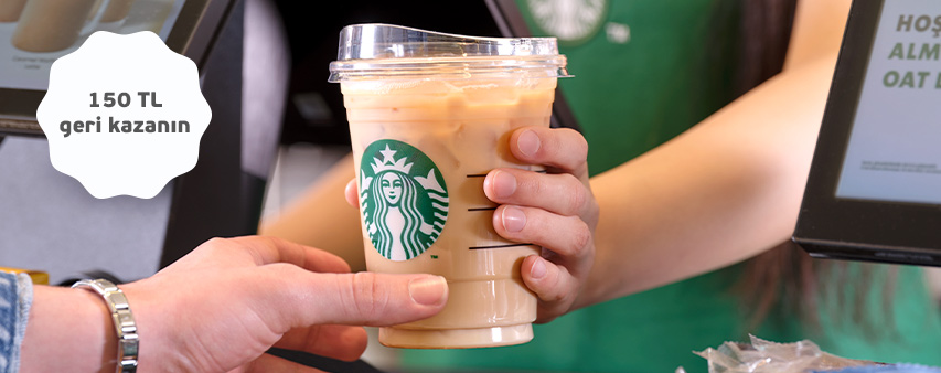Maximiles Business Startup Kartınızla Starbucks®’ta 150 TL geri kazanın!