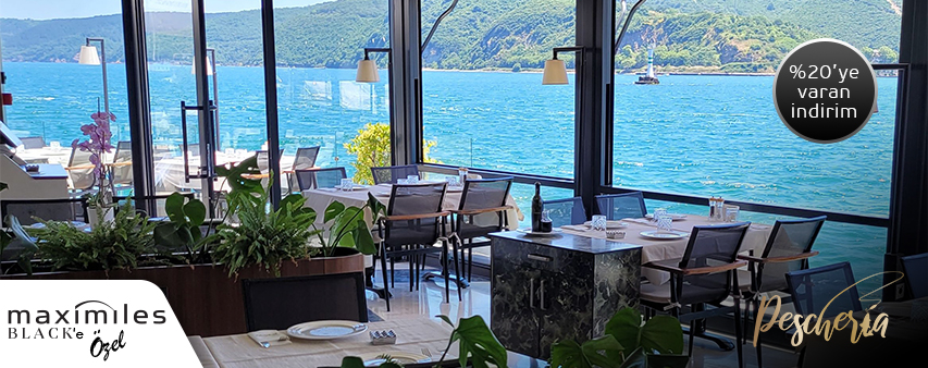 Maximiles Black’inize Pescheria Restaurant’ta İndirim Ayrıcalığı!