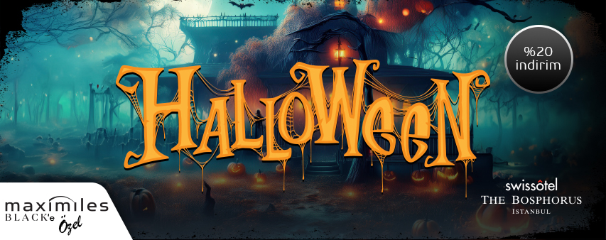 Swissotel Halloween Party’de Maximiles Black’inize özel %20 indirim!